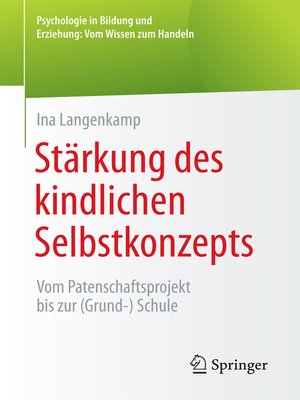 cover image of Stärkung des kindlichen Selbstkonzepts